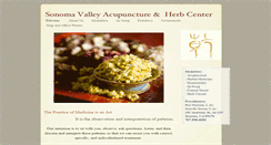 Desktop Screenshot of acupunctureinsonoma.com