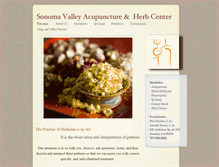 Tablet Screenshot of acupunctureinsonoma.com